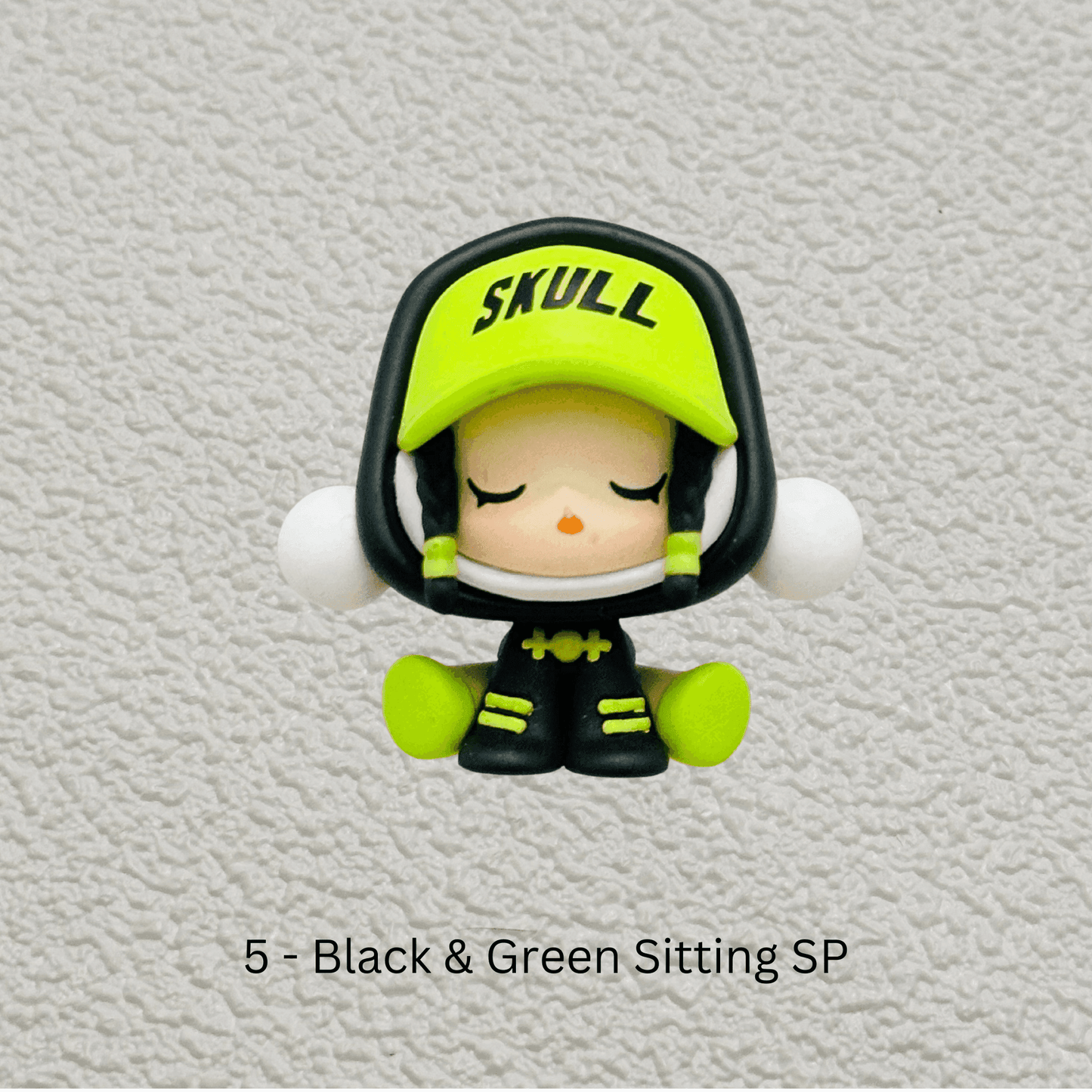 Skullpanda SP Pop Mart Pop Bean collectible figures in various cute and fun designs.