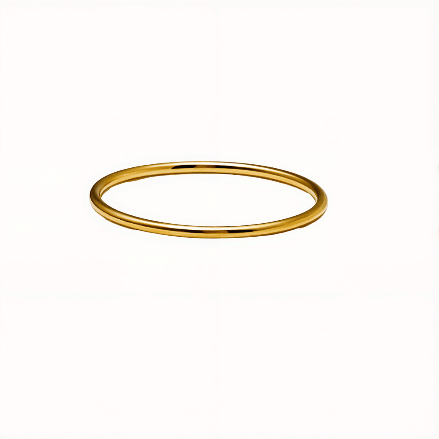 gold filled stackable ring, minimalist and sleek design, perfect for everyday wear or stacking with other rings.