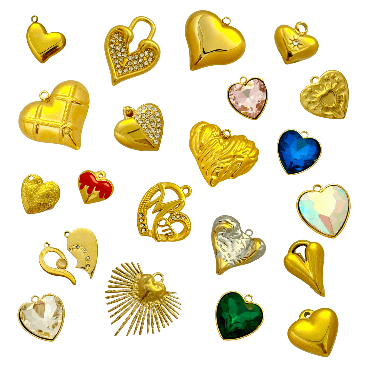 Heart Charms & Pendants