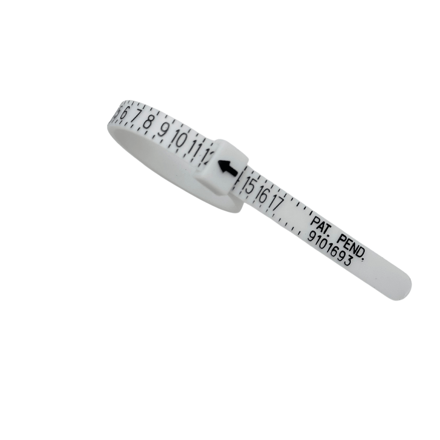 Reusable US ring sizer tool for measuring accurate ring sizes, perfect for ensuring a comfortable fit.