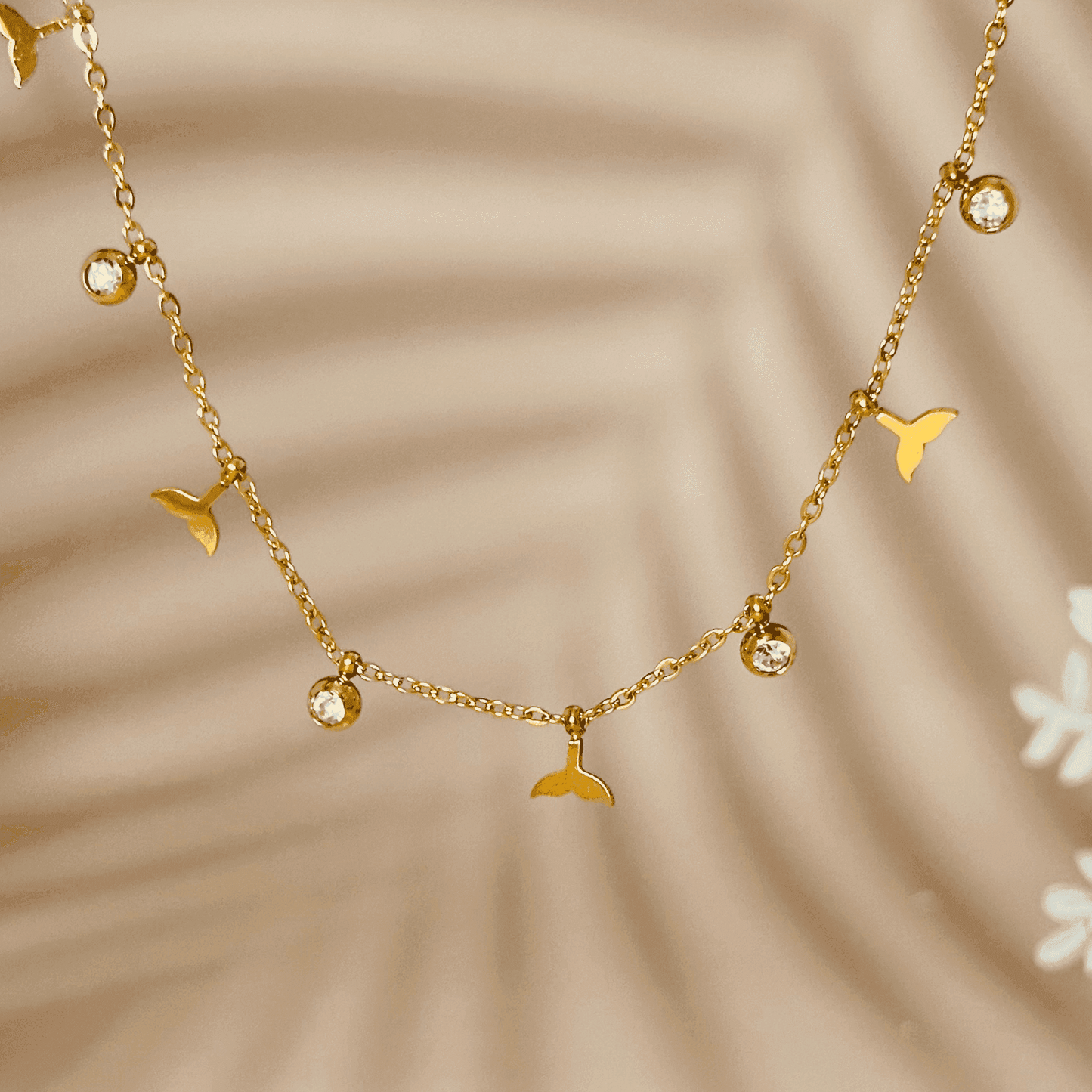 Marina - Whale Tail Gold Bracelet
