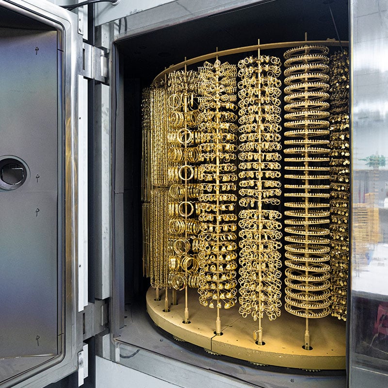 gold-plating techniques, PVD machine