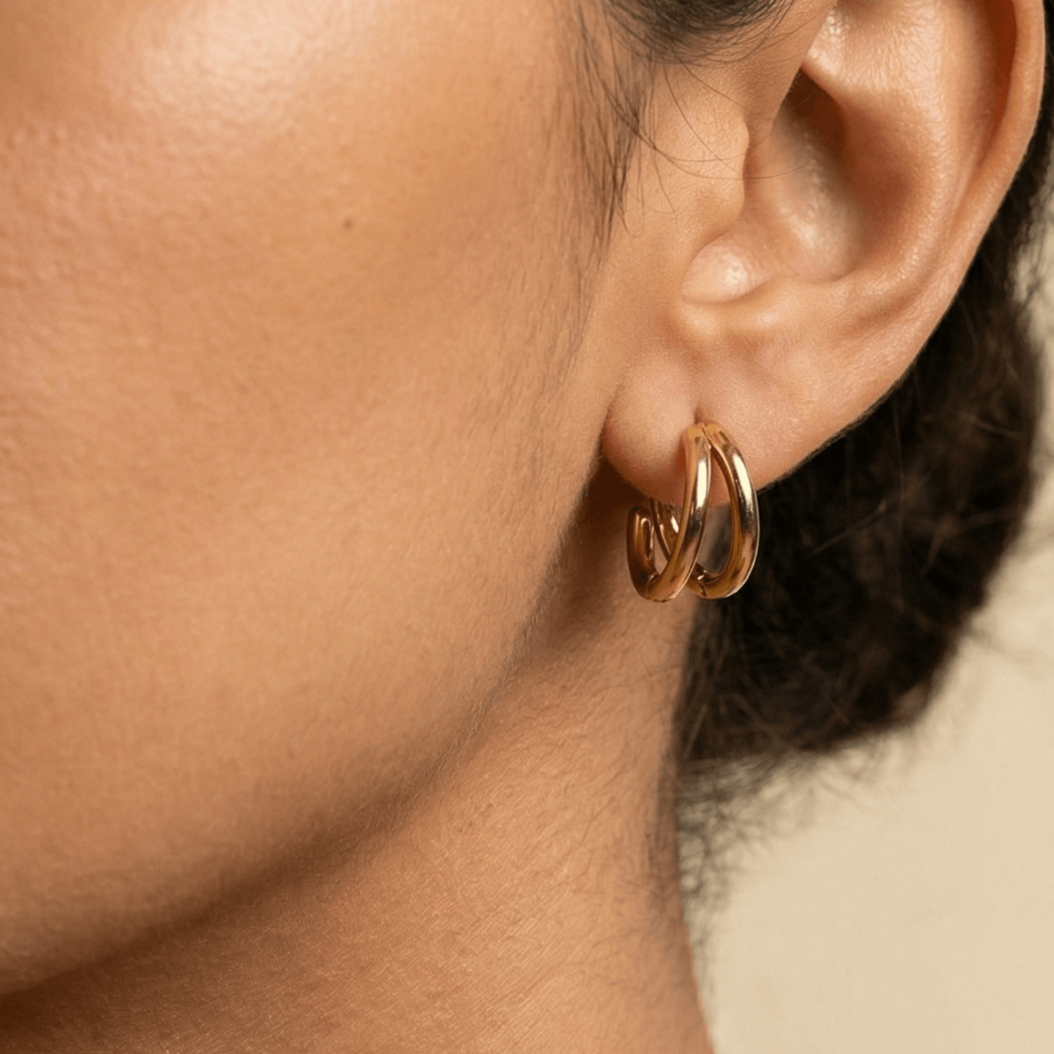 Gold earrings – MXW Jewellery