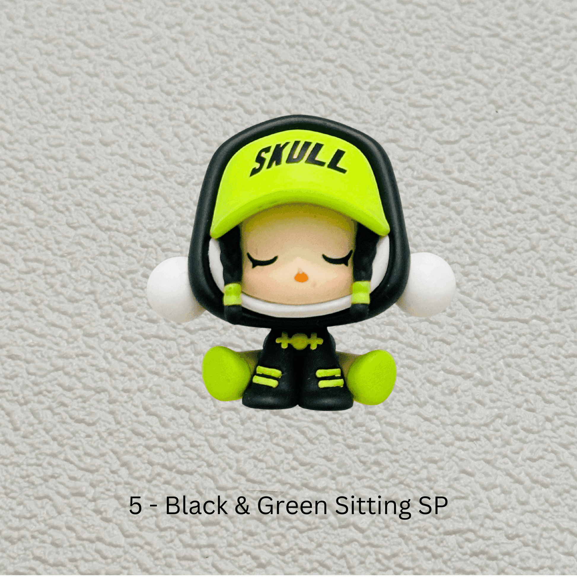 Skullpanda SP Pop Mart Pop Bean collectible figures in various cute and fun designs.