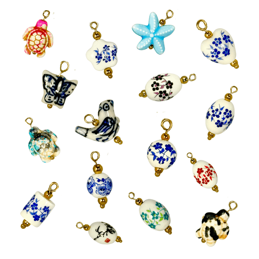 Ceramic Charms & Pendants