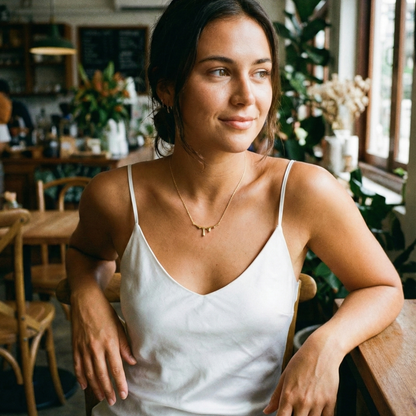 Drip Gold Necklace - MXW Jewellery