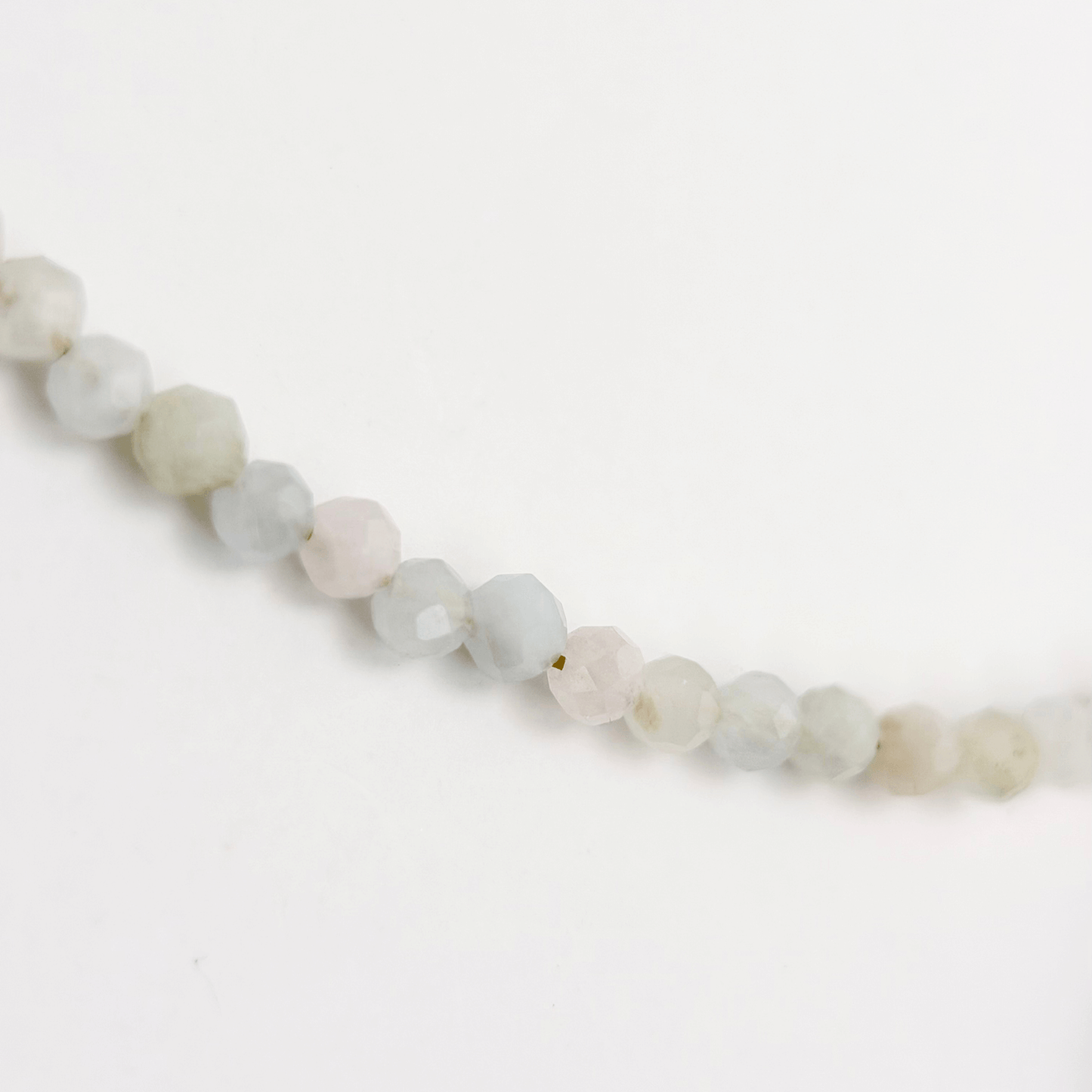 Faceted Morganite Baroque Pearl Necklace – MXW Jewellery