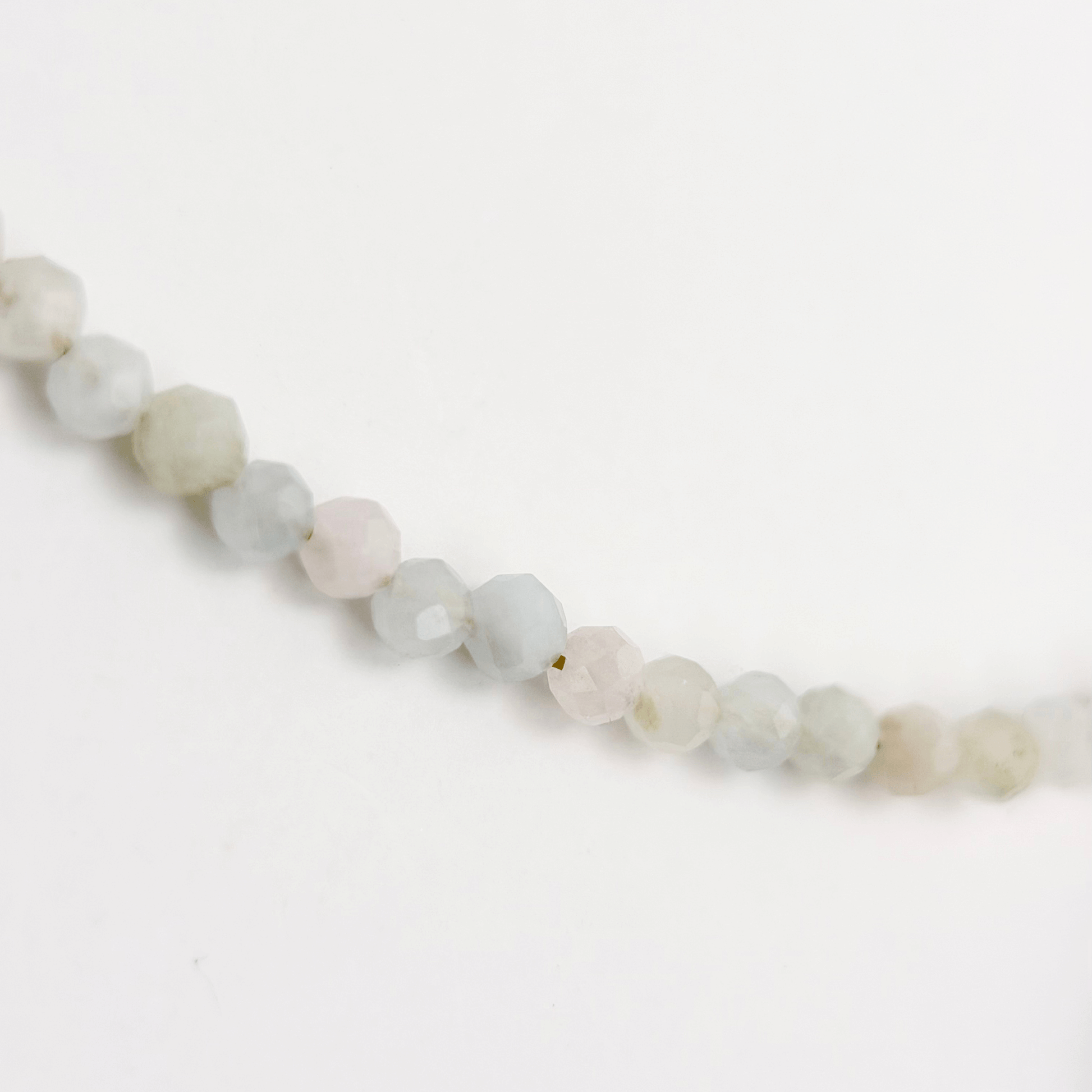 Faceted Morganite Baroque Pearl Necklace – MXW Jewellery