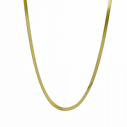 Gold Snake Chain Necklace – MXW Jewellery