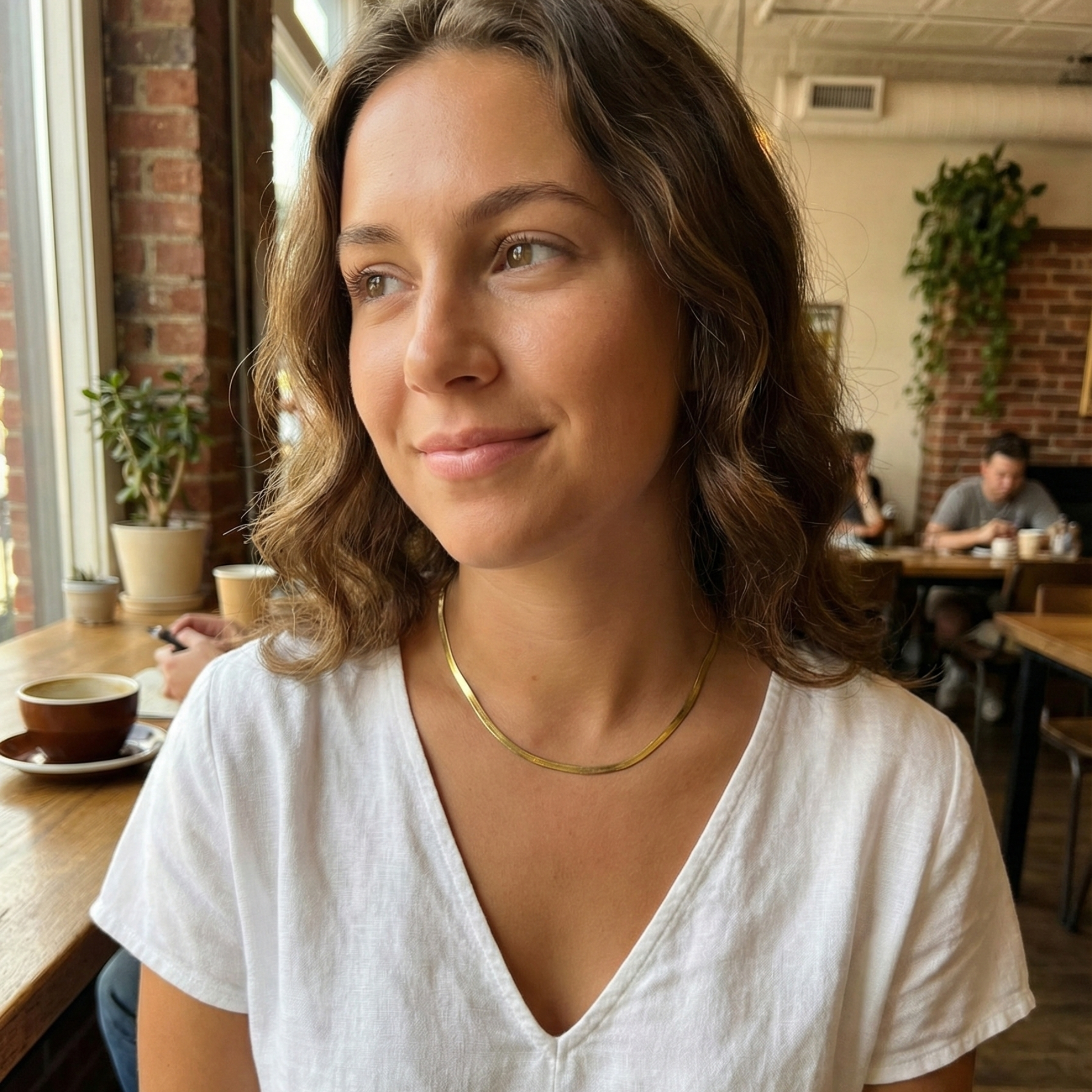 Gold Snake Chain Necklace – MXW Jewellery