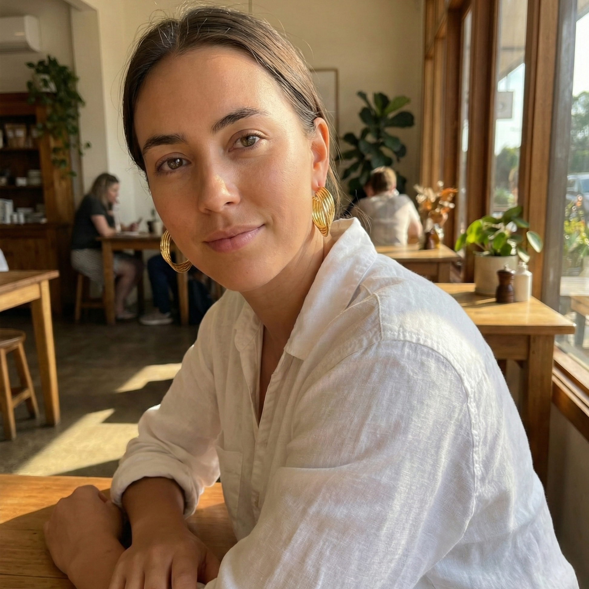 Gold Textured Layered Hoop Earrings – MXW Jewellery