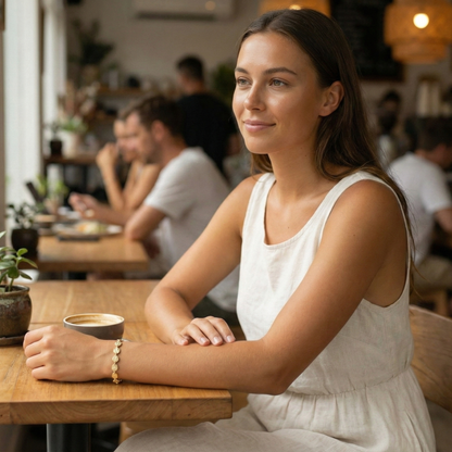 Gold Textured Square Link Chain Bracelet – MXW Jewellery