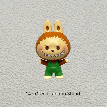 Labubu Pop Mart Pop Bean collectible figures with keychain compatibility, featuring fun and cute designs.