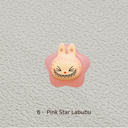 Labubu Pop Mart Pop Bean collectible figures with keychain compatibility, featuring fun and cute designs.