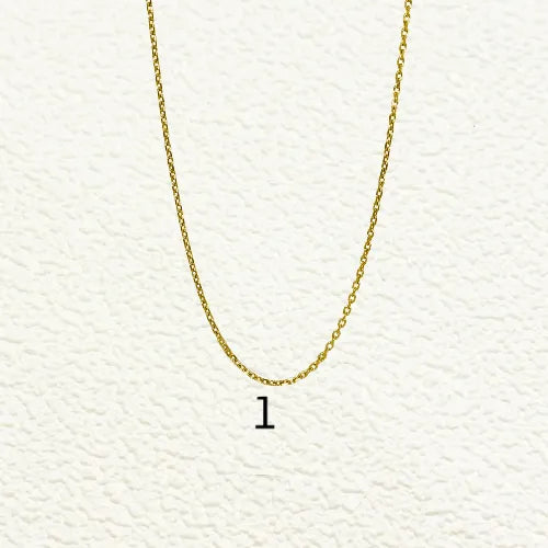 DYO – Thin Linked Chain Necklace
