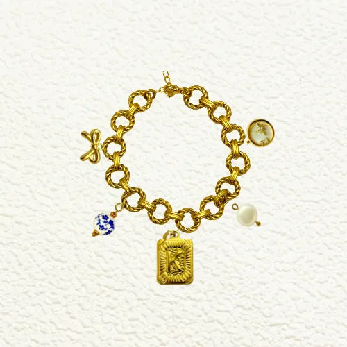 Custom Extra Thick Linked Chain Bracelet or Anklet