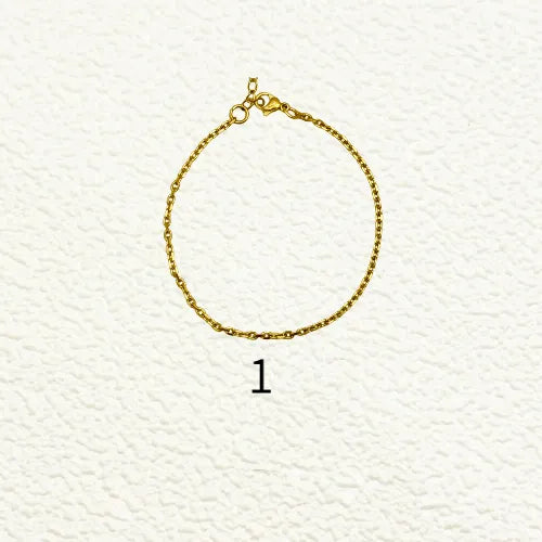 DYO – Thin Linked Chain Bracelet or Anklet