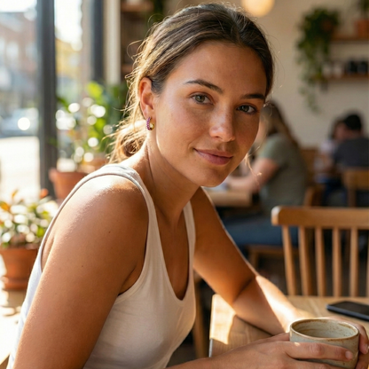 Ombre pink pavé gold huggie earrings with gradient crystals