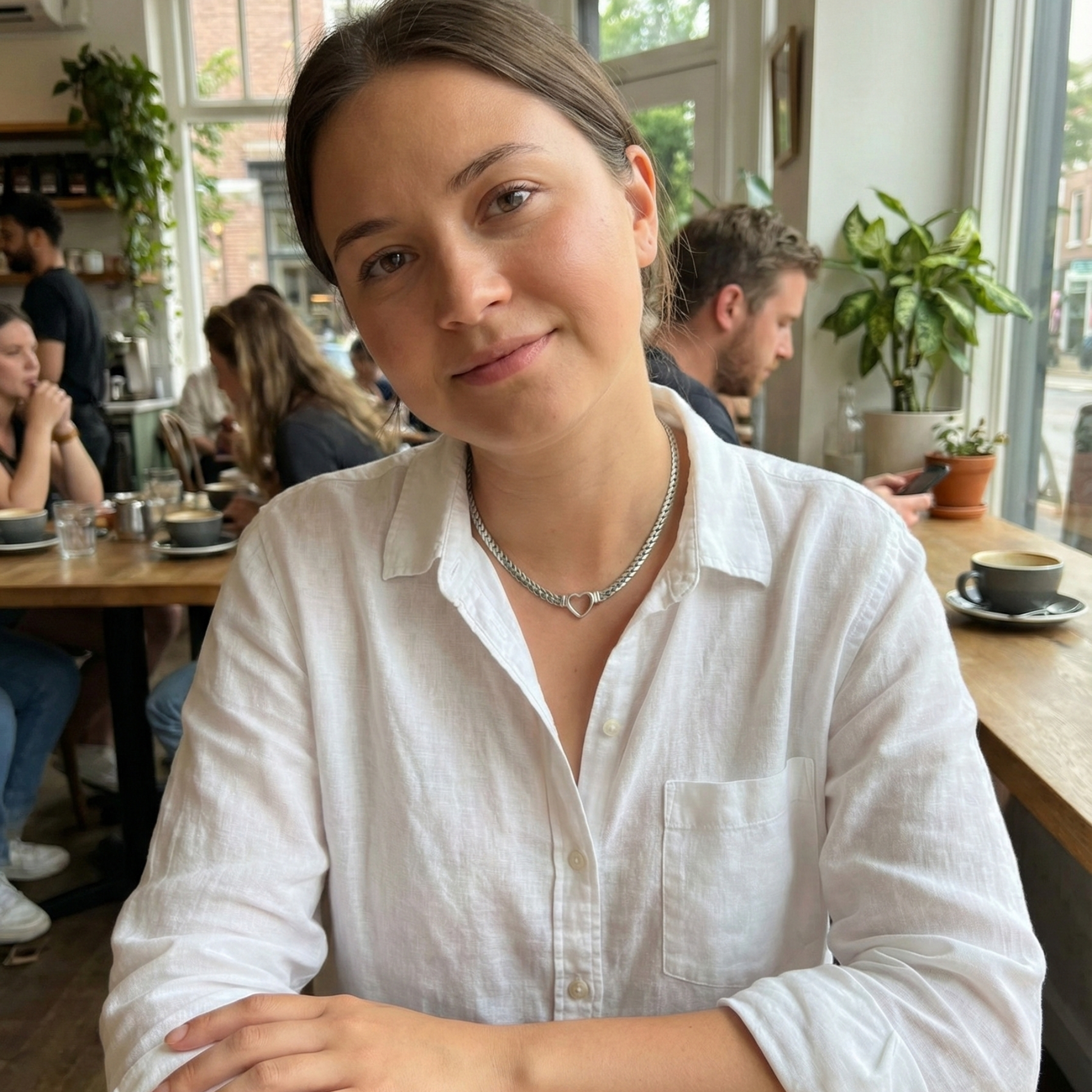 Silver Heart Link Pendant Necklace – MXW Jewellery